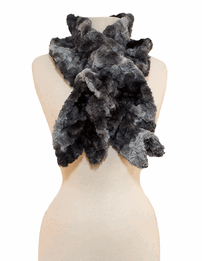 Grey Tie-dye scarf from Vine Street Apparel 202//261